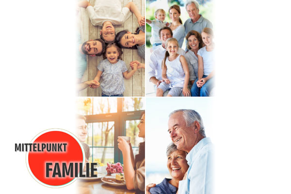 Mittelpunkt Familie